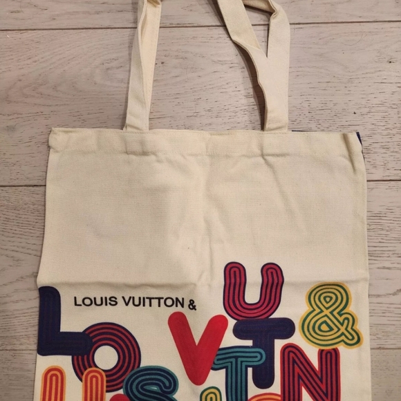 Unbranded Louis Vuitton Limited Eco Novelty Tote For Shenzhen Exhibition 2022 - Picture 3 of 8